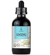 HERBAMAMA Asian Ginseng Herbal Extract Tincture - Organic Liquid Daily Supplement Supporting Ener...