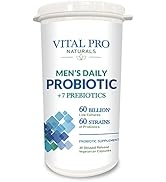 Vital Pro Naturals Men's Daily Probiotic + Prebiotics 30 Capsules