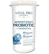 Vital Pro Naturals Women's Daily Probiotic + Prebiotics 30 Capsules