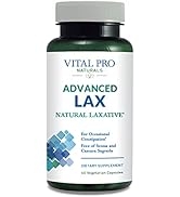 Vital Pro Naturals Advanced Lax Natural Laxative Formula 60 Capsules