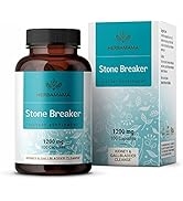 HERBAMAMA Stone Breaker 100 Capsules - 1200mg, Organic Chanca Piedra Herbal Supplement to Support...