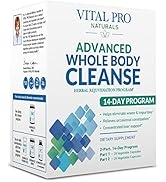 Vital Pro Naturals - Advanced Whole Body Cleanse with Milk Thistle, Magnesium, and Cape Aloe, a N...